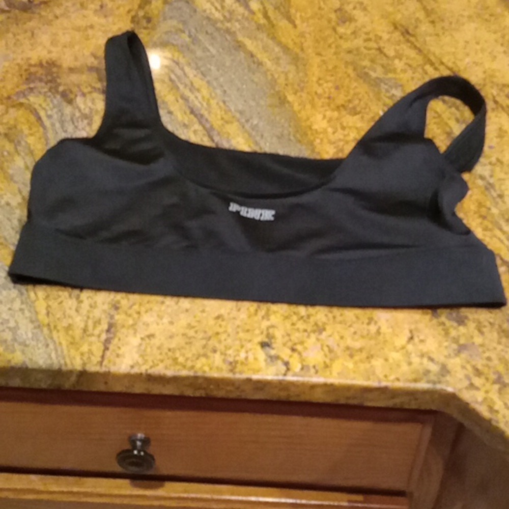 Pink gym top